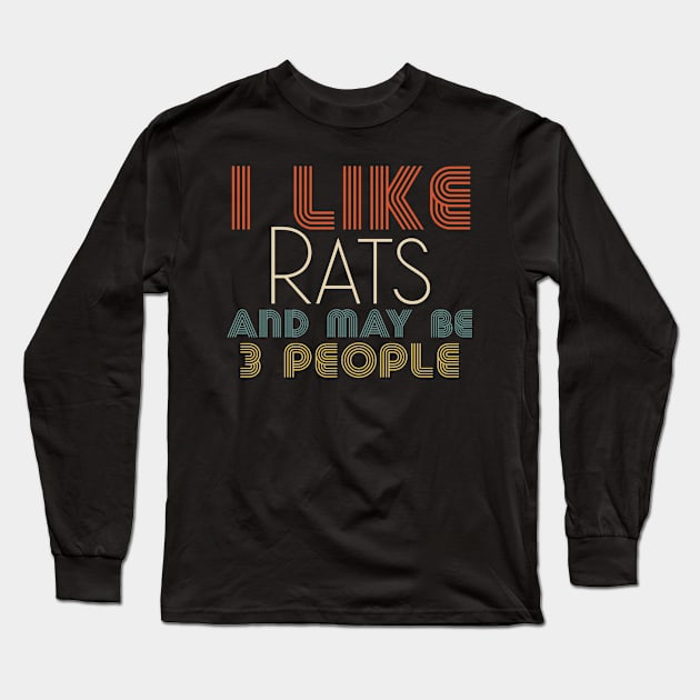 rat Long Sleeve T-Shirt by Design stars 5